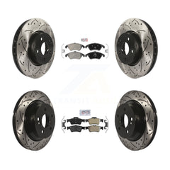 Transit Auto KDA-101211 Disc Brake Kit for 2011-2016 Mercedes-Benz E350, Mercedes-Benz E400 - Front and Rear product image