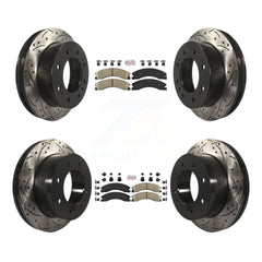 Transit Auto KDA-101218 Disc Brake Kit for 2011-2019 Chevrolet Suburban 3500 HD, Chevrolet Silverado 2500 HD, Chevrolet Silverado 3500 HD & more - Front and Rear product image