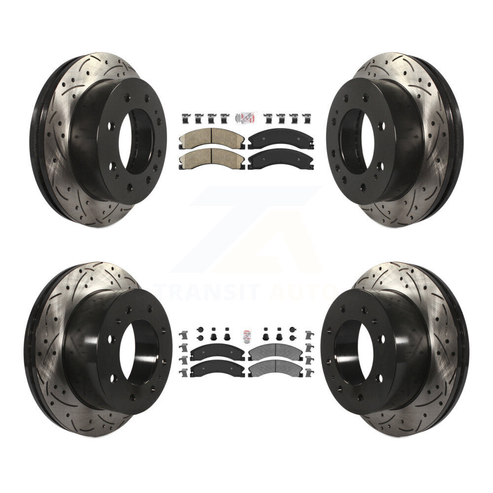 Transit Auto KDA-101219 Disc Brake Kit for 2011-2019 Chevrolet Suburban 3500 HD, Chevrolet Silverado 2500 HD, Chevrolet Silverado 3500 HD & more - Front and Rear product image