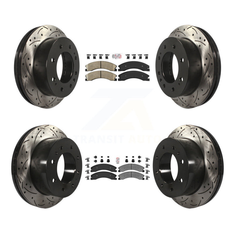 Transit Auto KDA-101219 Disc Brake Kit for 2011-2019 Chevrolet Suburban 3500 HD, Chevrolet Silverado 2500 HD, Chevrolet Silverado 3500 HD & more - Front and Rear product image