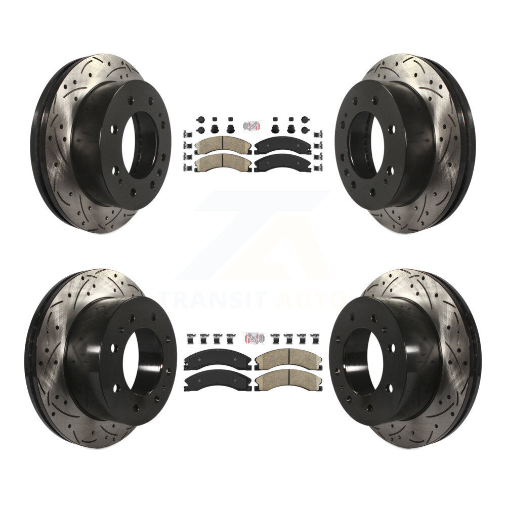 Transit Auto KDA-101220 Disc Brake Kit for 2011-2019 Chevrolet Suburban 3500 HD, Chevrolet Silverado 2500 HD, Chevrolet Silverado 3500 HD & more - Front and Rear product image