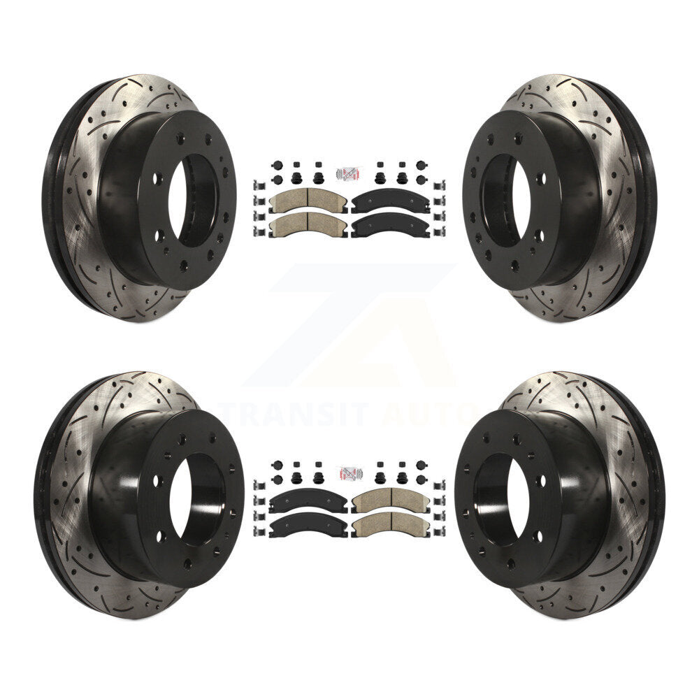 Transit Auto KDA-101221 Disc Brake Kit for 2011-2019 Chevrolet Suburban 3500 HD, Chevrolet Silverado 2500 HD, Chevrolet Silverado 3500 HD & more - Front and Rear product image