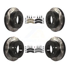 Transit Auto KDA-101222 Disc Brake Kit for 2011-2019 Chevrolet Suburban 3500 HD, Chevrolet Silverado 2500 HD, Chevrolet Silverado 3500 HD & more - Front and Rear product image