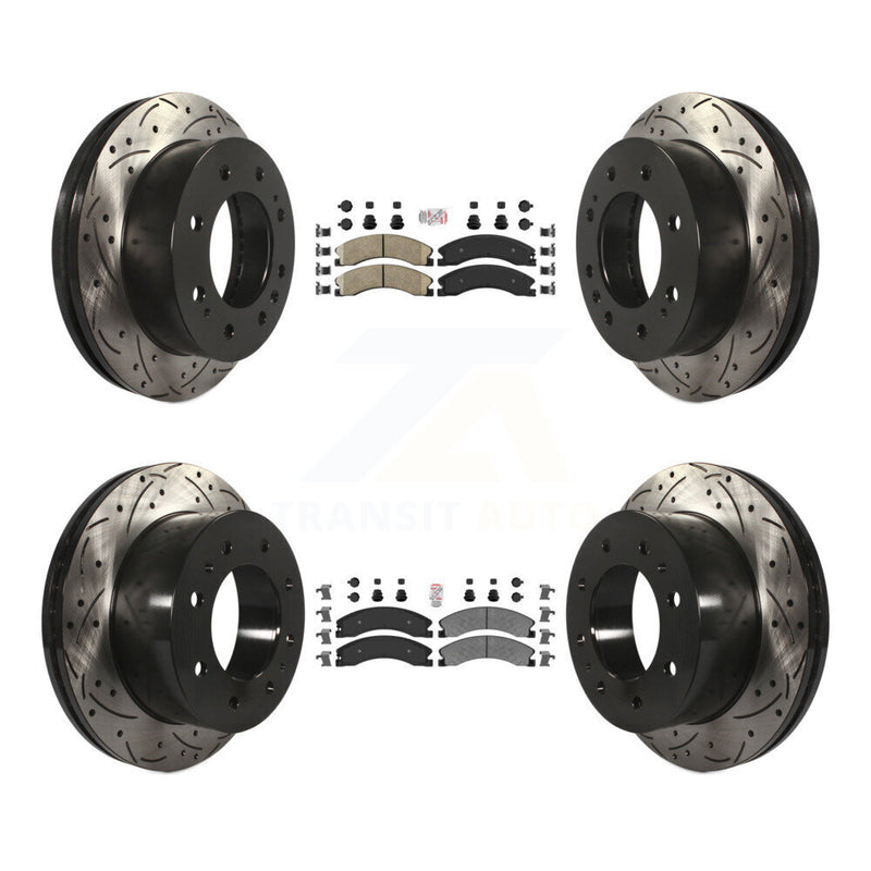 Transit Auto KDA-101222 Disc Brake Kit for 2011-2019 Chevrolet Suburban 3500 HD, Chevrolet Silverado 2500 HD, Chevrolet Silverado 3500 HD & more - Front and Rear product image