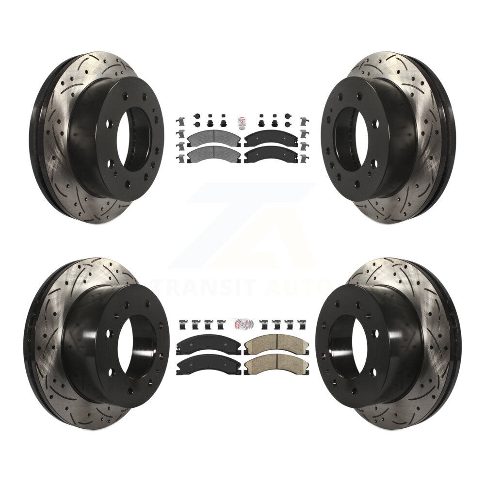 Transit Auto KDA-101223 Disc Brake Kit for 2011-2019 Chevrolet Suburban 3500 HD, Chevrolet Silverado 2500 HD, Chevrolet Silverado 3500 HD & more - Front and Rear product image