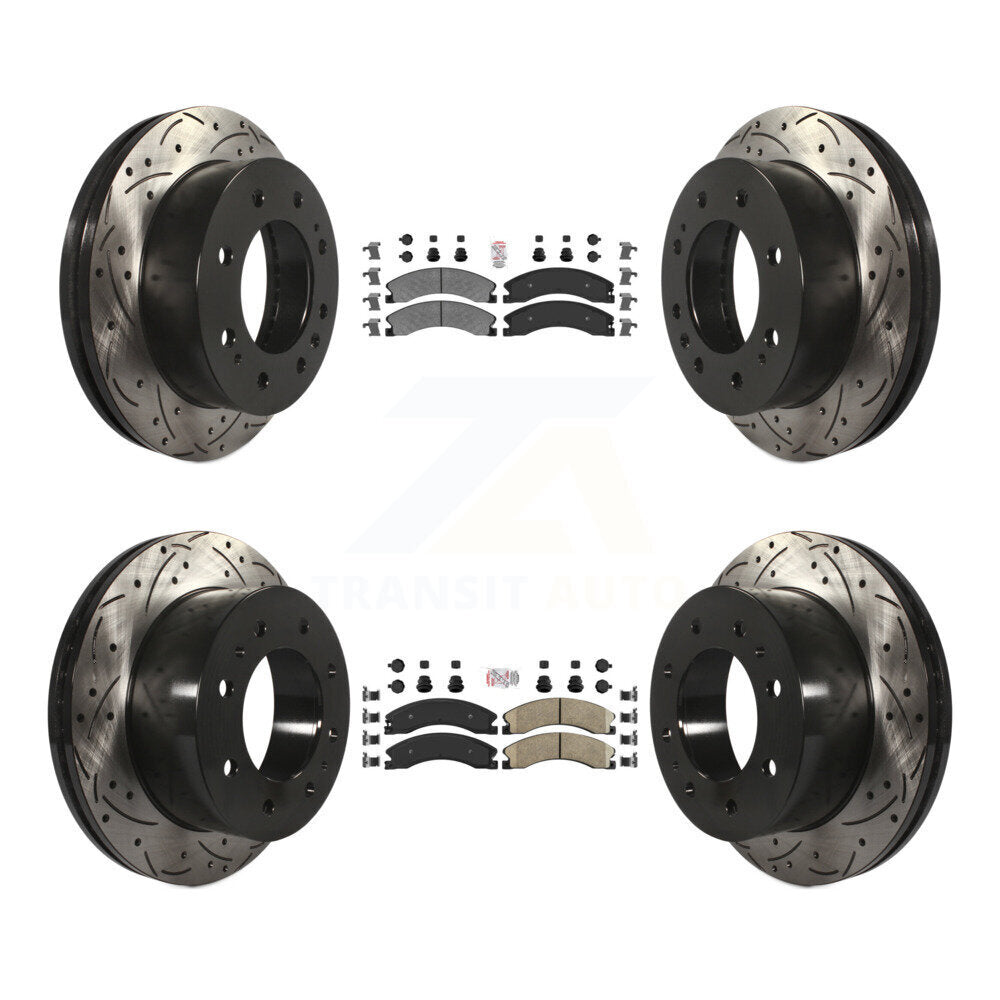 Transit Auto KDA-101224 Disc Brake Kit for 2011-2019 Chevrolet Suburban 3500 HD, Chevrolet Silverado 2500 HD, Chevrolet Silverado 3500 HD & more - Front and Rear product image