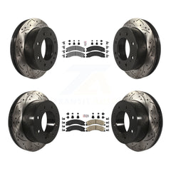 Transit Auto KDA-101224 Disc Brake Kit for 2011-2019 Chevrolet Suburban 3500 HD, Chevrolet Silverado 2500 HD, Chevrolet Silverado 3500 HD & more - Front and Rear product image