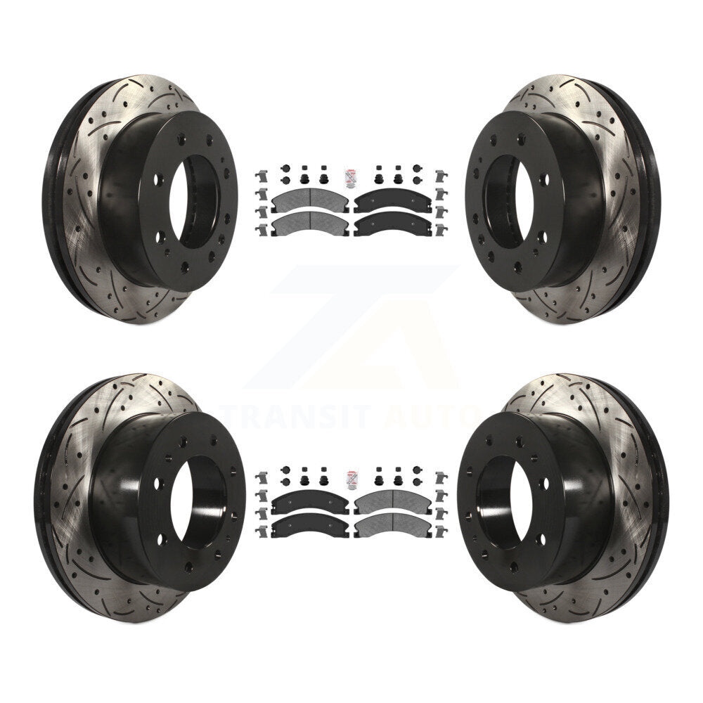 Transit Auto KDA-101225 Disc Brake Kit for 2011-2019 Chevrolet Suburban 3500 HD, Chevrolet Silverado 2500 HD, Chevrolet Silverado 3500 HD & more - Front and Rear product image
