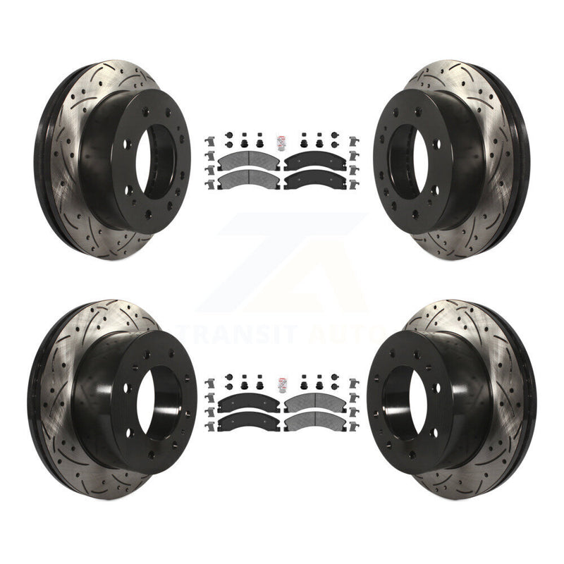 Transit Auto KDA-101225 Disc Brake Kit for 2011-2019 Chevrolet Suburban 3500 HD, Chevrolet Silverado 2500 HD, Chevrolet Silverado 3500 HD & more - Front and Rear product image
