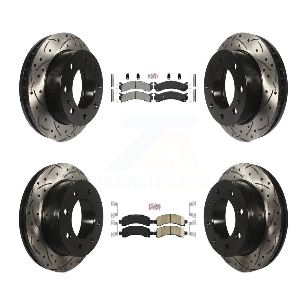 Transit Auto KDA-101261 Disc Brake Kit for 2008-2020 GMC Savana 2500, Chevrolet Express 2500 - Front and Rear product image