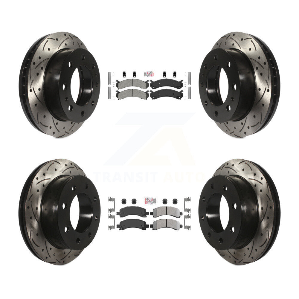 Transit Auto KDA-101262 Disc Brake Kit for 2008-2020 GMC Savana 2500, Chevrolet Express 2500 - Front and Rear product image