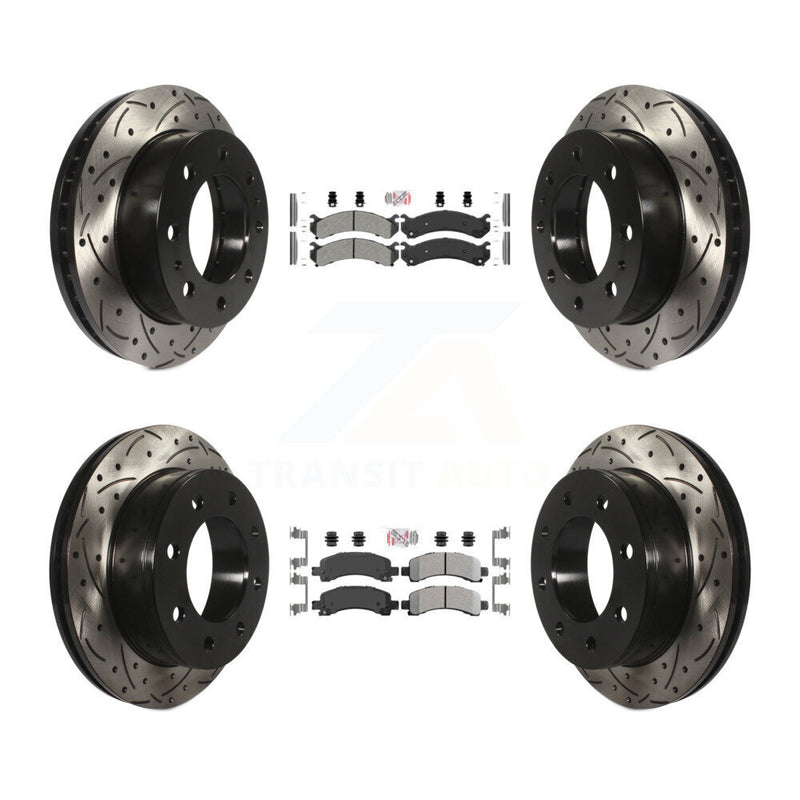 Transit Auto KDA-101262 Disc Brake Kit for 2008-2020 GMC Savana 2500, Chevrolet Express 2500 - Front and Rear product image