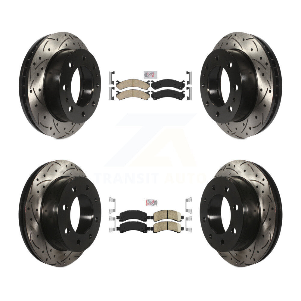 Transit Auto KDA-101263 Disc Brake Kit for 2008-2020 GMC Savana 2500, Chevrolet Express 2500 - Front and Rear product image