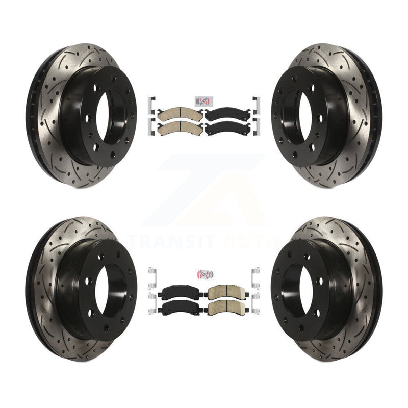 Transit Auto KDA-101263 Disc Brake Kit for 2008-2020 GMC Savana 2500, Chevrolet Express 2500 - Front and Rear product image