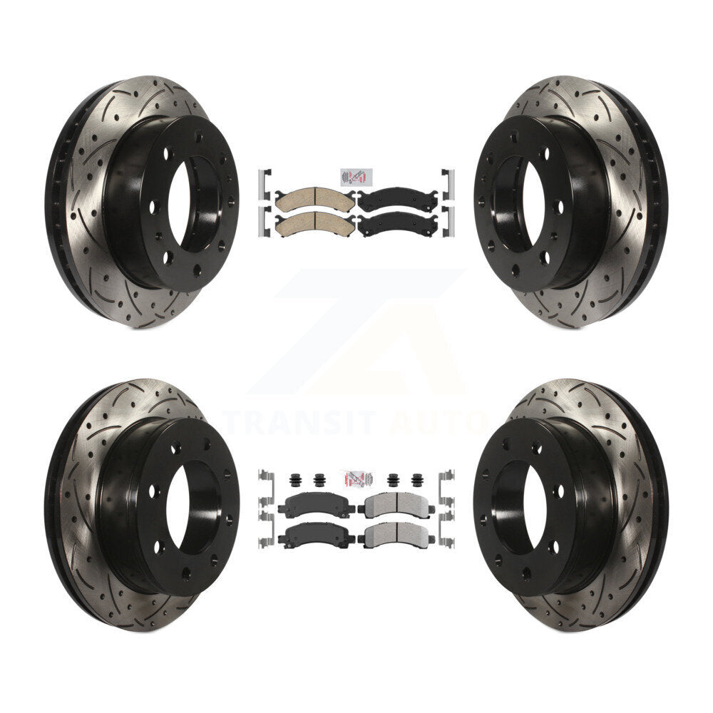 Transit Auto KDA-101264 Disc Brake Kit for 2008-2020 GMC Savana 2500, Chevrolet Express 2500 - Front and Rear product image