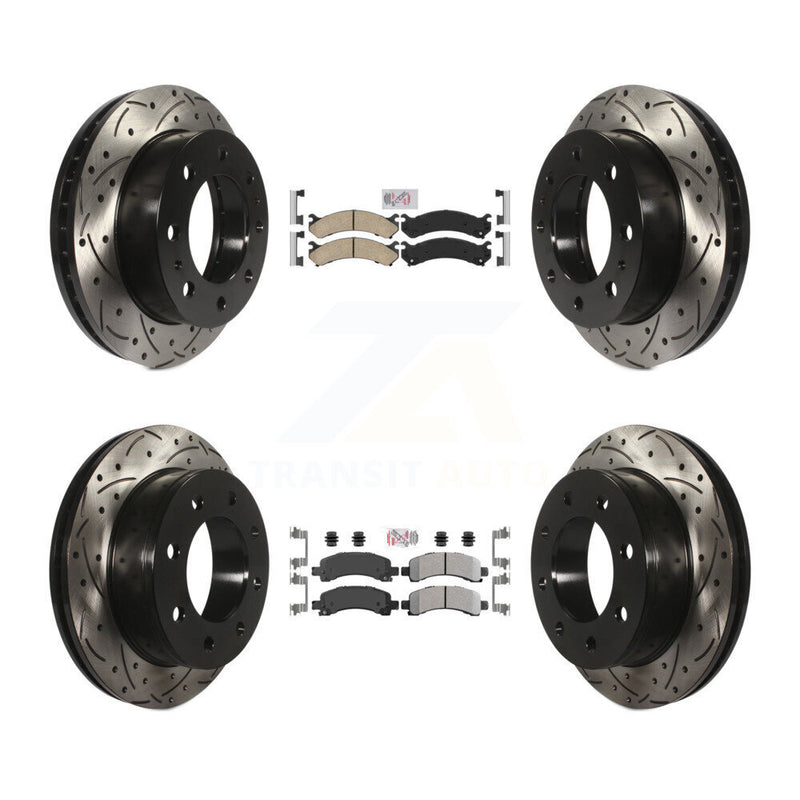 Transit Auto KDA-101264 Disc Brake Kit for 2008-2020 GMC Savana 2500, Chevrolet Express 2500 - Front and Rear product image