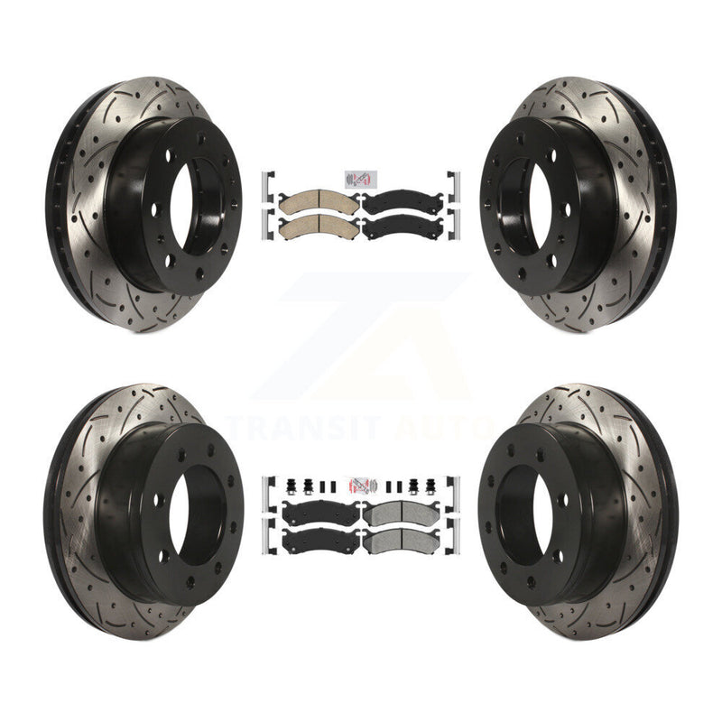 Transit Auto KDA-101267 Disc Brake Kit for 1999-2013 Chevrolet Suburban 2500, GMC Yukon XL 2500, Chevrolet Silverado 2500 HD & more - Front and Rear product image