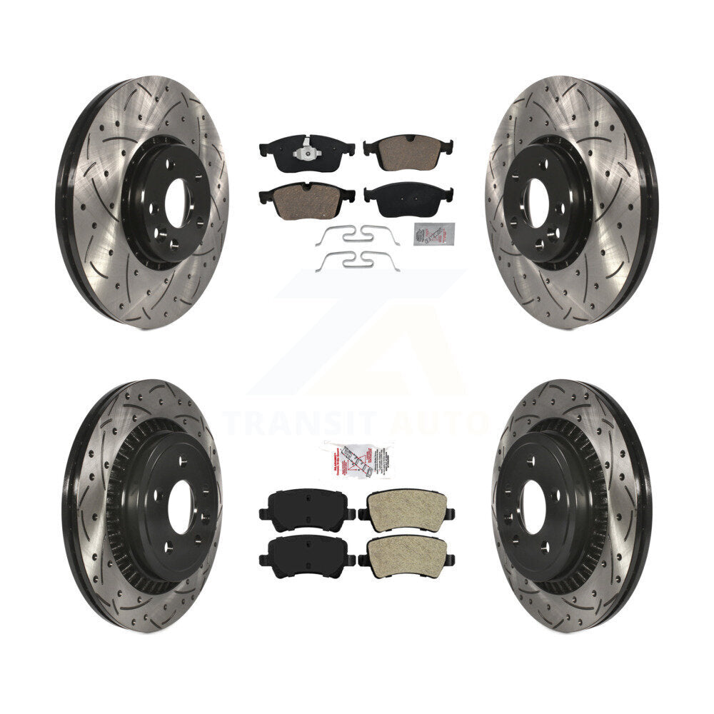 Transit Auto KDA-101279 Disc Brake Kit for 2017 Volvo XC60 - Front and Rear product image