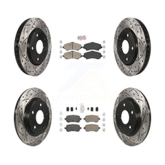 Transit Auto KDA-101282 Disc Brake Kit for 2008-2012 Chrysler Town & Country, Dodge Grand Caravan, Dodge Journey & more - Front and Rear product image