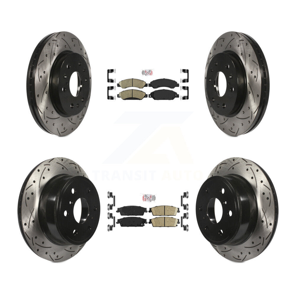 Transit Auto KDA-101289 Disc Brake Kit for 2007 Cadillac Escalade, Cadillac Escalade ESV, Cadillac Escalade EXT & more - Front and Rear product image