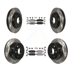 Transit Auto KDA-101290 Disc Brake Kit for 2007 Cadillac Escalade, Cadillac Escalade ESV, Cadillac Escalade EXT & more - Front and Rear product image