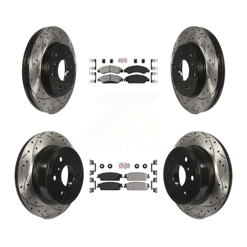 Transit Auto KDA-101290 Disc Brake Kit for 2007 Cadillac Escalade, Cadillac Escalade ESV, Cadillac Escalade EXT & more - Front and Rear product image