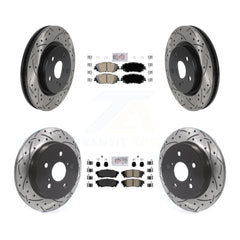 Transit Auto KDA-101306 Disc Brake Kit for 2018-2024 Toyota Camry, Lexus ES300h, Lexus ES350 & more - Front and Rear product image