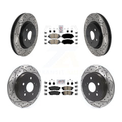 Transit Auto KDA-101314 Disc Brake Kit for 2018-2024 Toyota Camry, Lexus ES300h, Lexus ES350 & more - Front and Rear product image