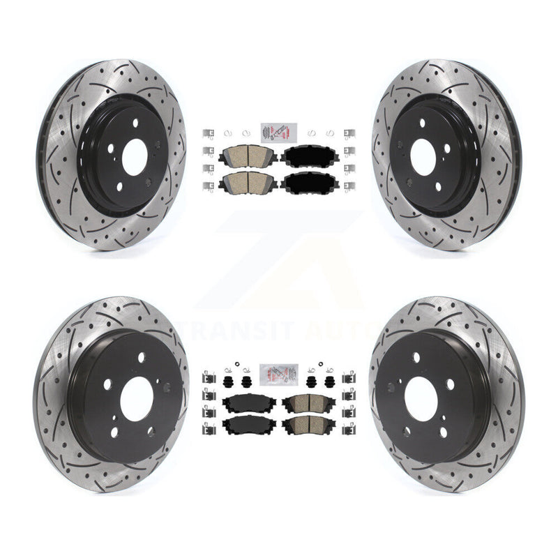 Transit Auto KDA-101320 Disc Brake Kit for 2020 Toyota Camry - Front and Rear product image