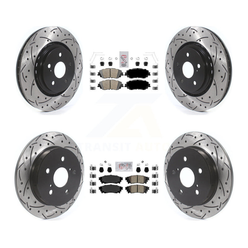 Transit Auto KDA-101322 Disc Brake Kit for 2020 Toyota Camry - Front and Rear product image