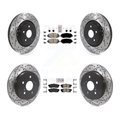 Transit Auto KDA-101323 Disc Brake Kit for 2020 Toyota Camry - Front and Rear product image
