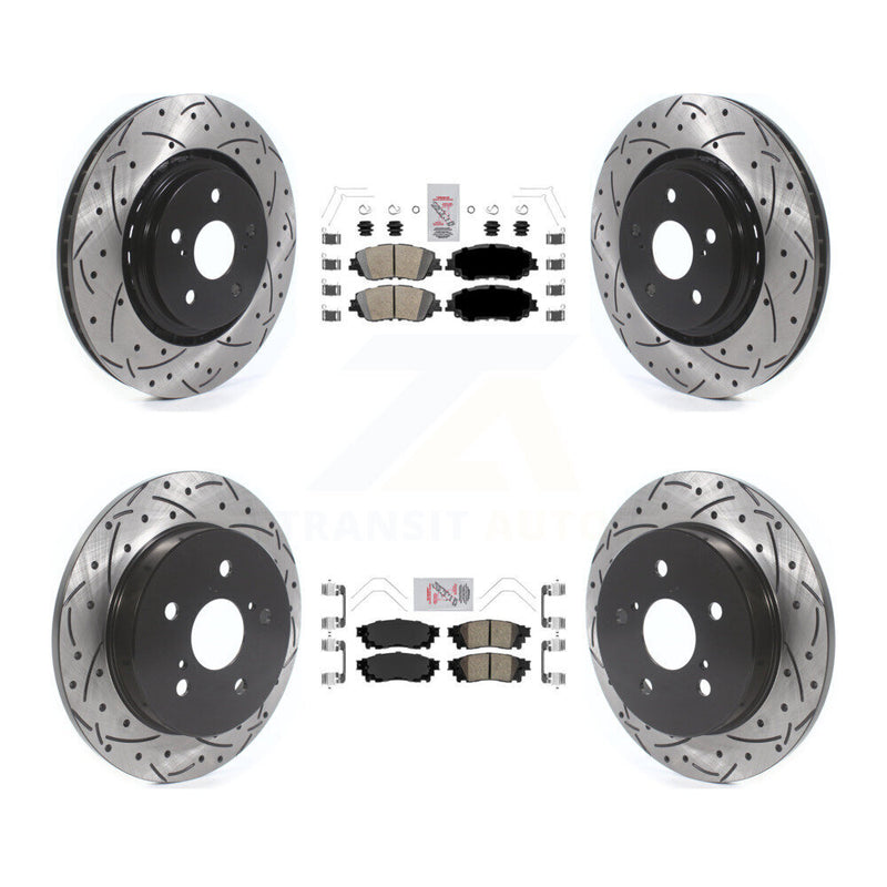 Transit Auto KDA-101323 Disc Brake Kit for 2020 Toyota Camry - Front and Rear product image