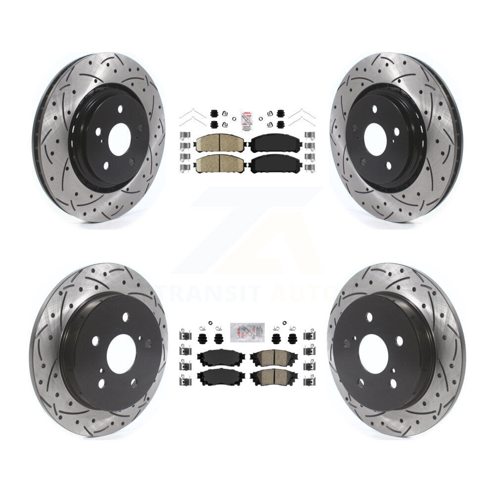 Transit Auto KDA-101324 Disc Brake Kit for 2020-2023 Toyota Camry, Toyota Avalon - Front and Rear product image