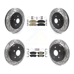 Transit Auto KDA-101325 Disc Brake Kit for 2020-2023 Toyota Camry, Toyota Avalon - Front and Rear product image