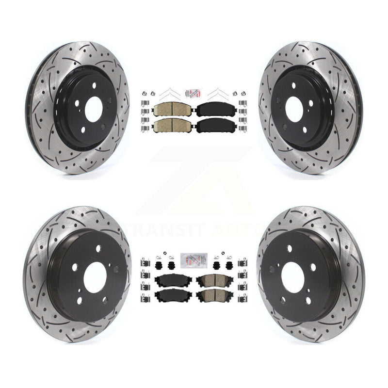 Transit Auto KDA-101326 Disc Brake Kit for 2020-2023 Toyota Camry, Toyota Avalon - Front and Rear product image
