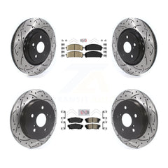 Transit Auto KDA-101327 Disc Brake Kit for 2020-2023 Toyota Camry, Toyota Avalon - Front and Rear product image