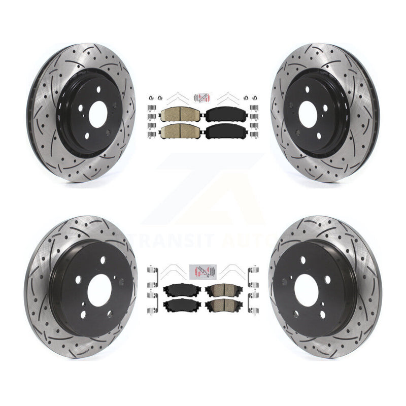 Transit Auto KDA-101327 Disc Brake Kit for 2020-2023 Toyota Camry, Toyota Avalon - Front and Rear product image