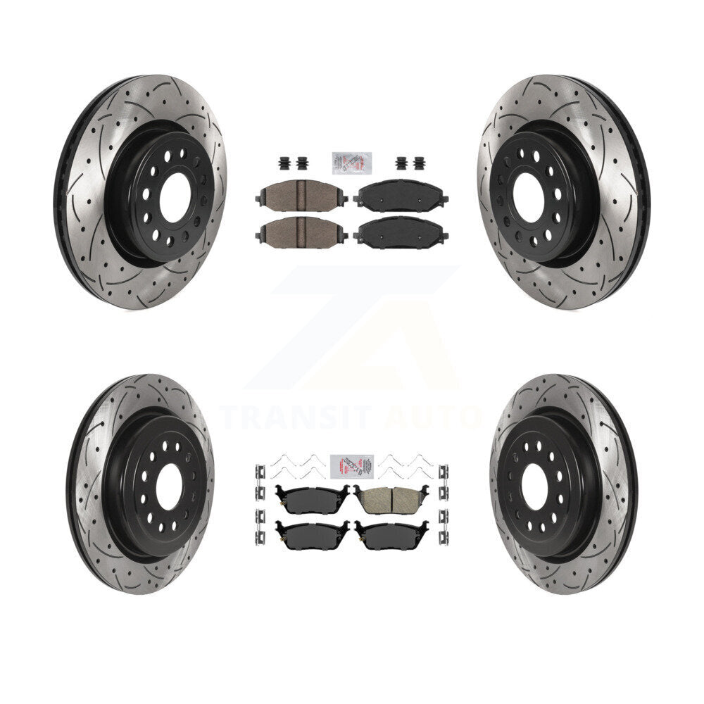 Transit Auto KDA-101336 Disc Brake Kit for 2019-2024 Ram 1500 - Front and Rear product image