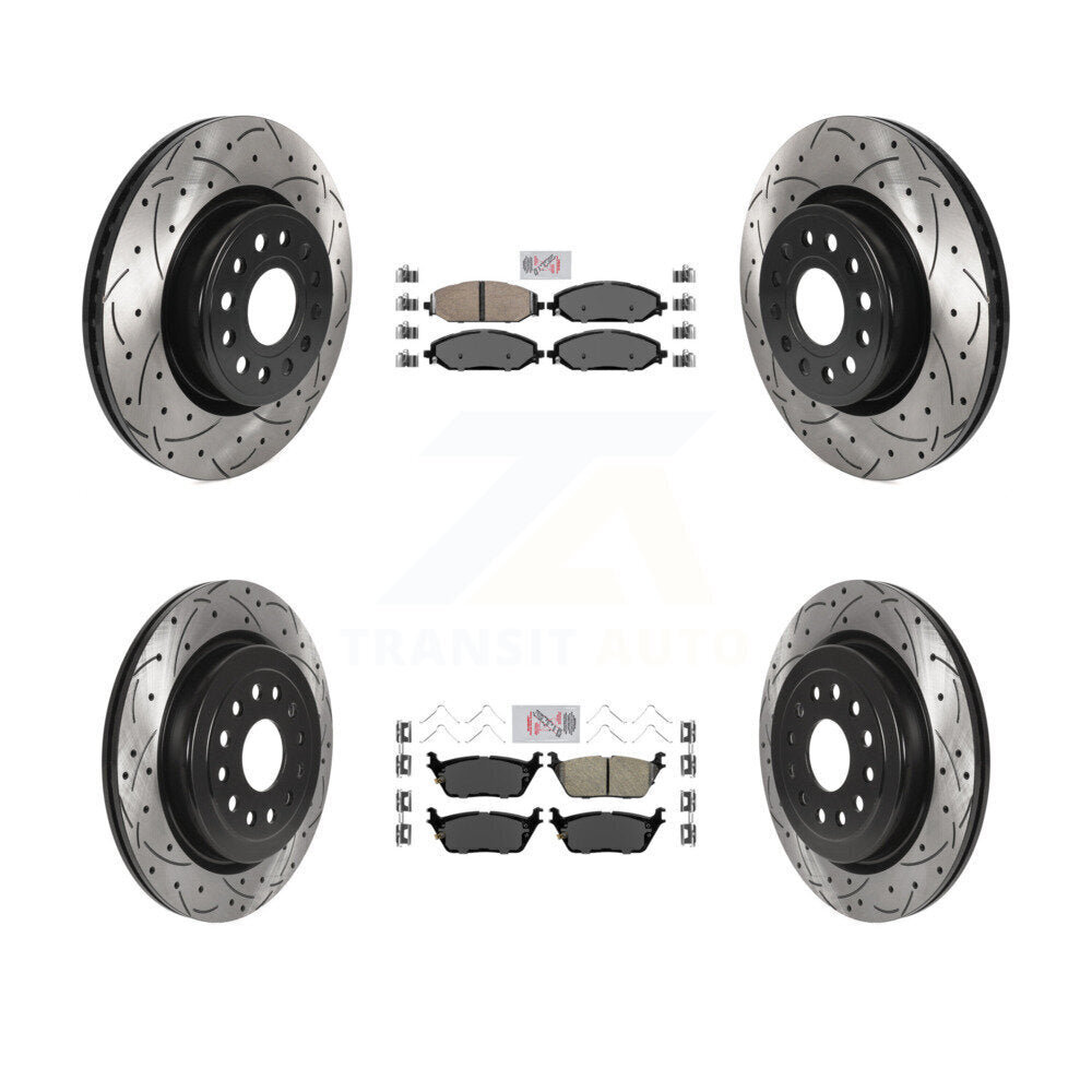Transit Auto KDA-101337 Disc Brake Kit for 2019-2024 Ram 1500 - Front and Rear product image