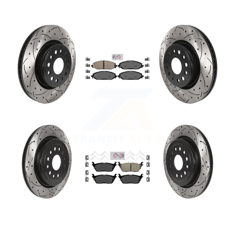 Transit Auto KDA-101337 Disc Brake Kit for 2019-2024 Ram 1500 - Front and Rear product image