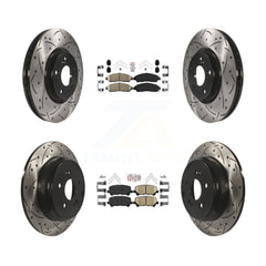 Transit Auto KDA-101338 Disc Brake Kit for 2007-2015 Acura ZDX, Honda Pilot, Acura MDX - Front and Rear product image