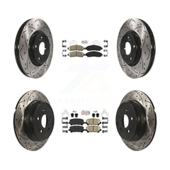 Transit Auto KDA-101341 Disc Brake Kit for 2007-2015 Acura ZDX, Honda Pilot, Acura MDX - Front and Rear product image