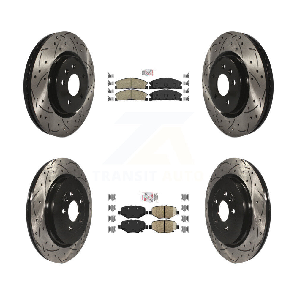 Transit Auto KDA-101343 Disc Brake Kit for 2013 Ford Explorer - Front and Rear product image
