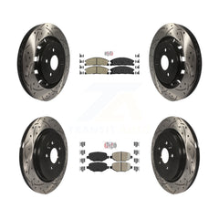 Transit Auto KDA-101344 Disc Brake Kit for 2012-2019 Ford Taurus, Lincoln MKT, Ford Explorer & more - Front and Rear product image