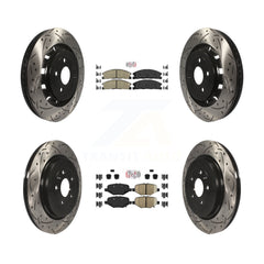 Transit Auto KDA-101346 Disc Brake Kit for 2012-2019 Ford Taurus, Ford Explorer, Ford Special Service Police Sedan & more - Front and Rear product image