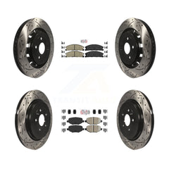 Transit Auto KDA-101348 Disc Brake Kit for 2012-2019 Ford Taurus, Lincoln MKT, Ford Explorer & more - Front and Rear product image