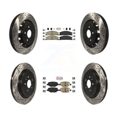 Transit Auto KDA-101354 Disc Brake Kit for 2012-2019 Ford Taurus, Ford Explorer, Ford Special Service Police Sedan & more - Front and Rear product image