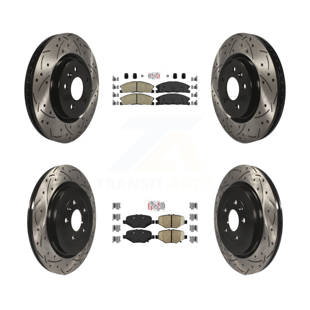Transit Auto KDA-101355 Disc Brake Kit for 2013 Ford Explorer - Front and Rear product image