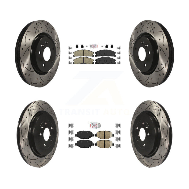 Transit Auto KDA-101355 Disc Brake Kit for 2013 Ford Explorer - Front and Rear product image