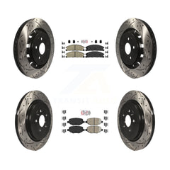 Transit Auto KDA-101356 Disc Brake Kit for 2012-2019 Ford Taurus, Lincoln MKT, Ford Explorer & more - Front and Rear product image
